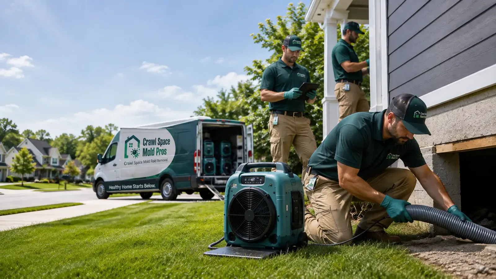 Crawl Space Mold Removal in Winterhaven, CA